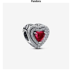 Sparkling Levelled Heart Charm